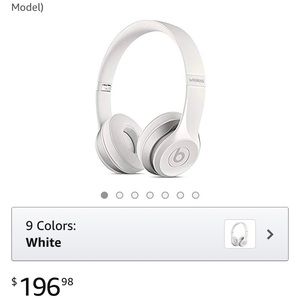 Beats Solo 2 Wireless Headphones White